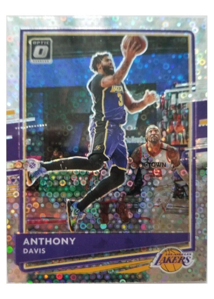 2020-21 Donruss Optic Base Set Anthony Davis #42 card