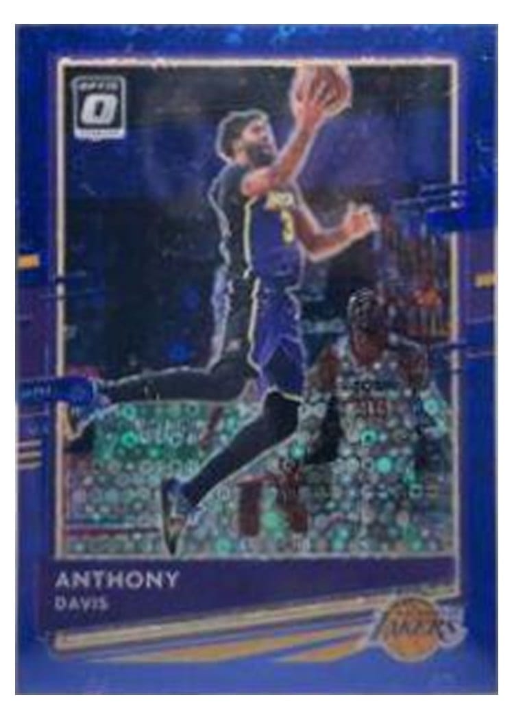 2020-21 Donruss Optic Base Set Anthony Davis #42 card