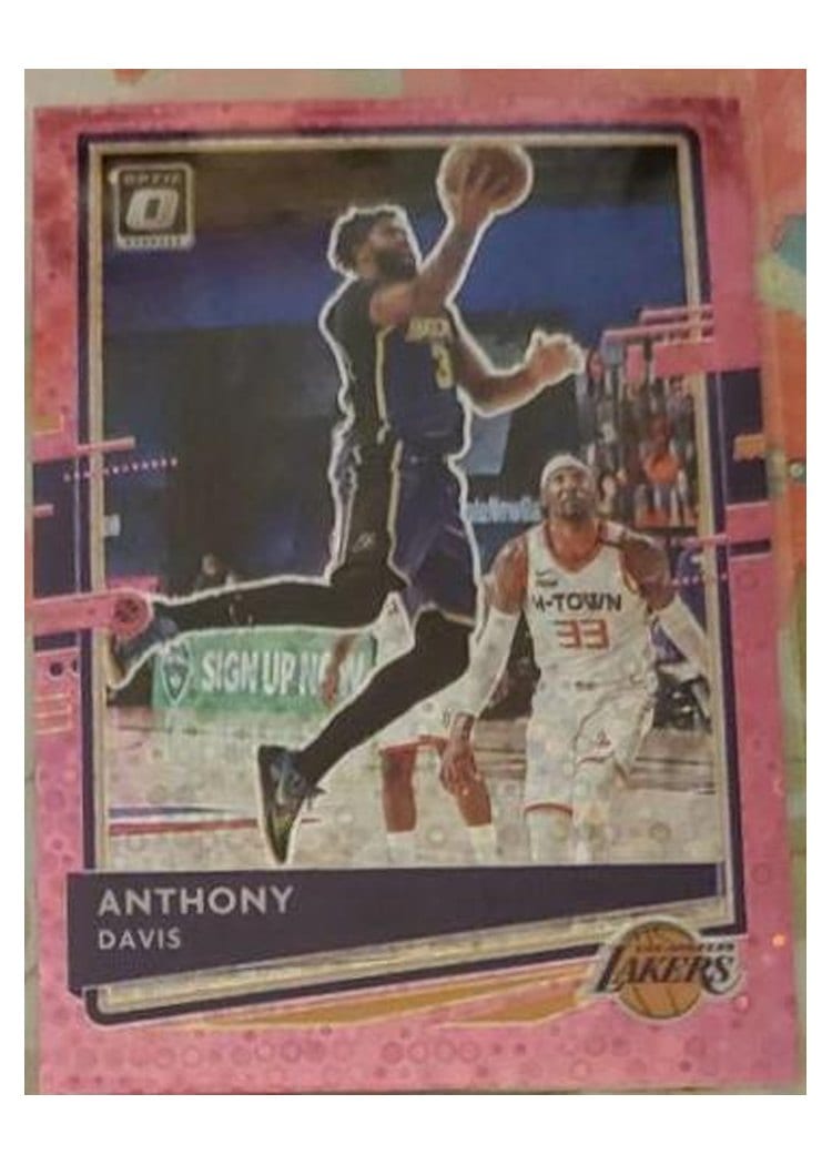 2020-21 Donruss Optic Base Set Anthony Davis #42 card