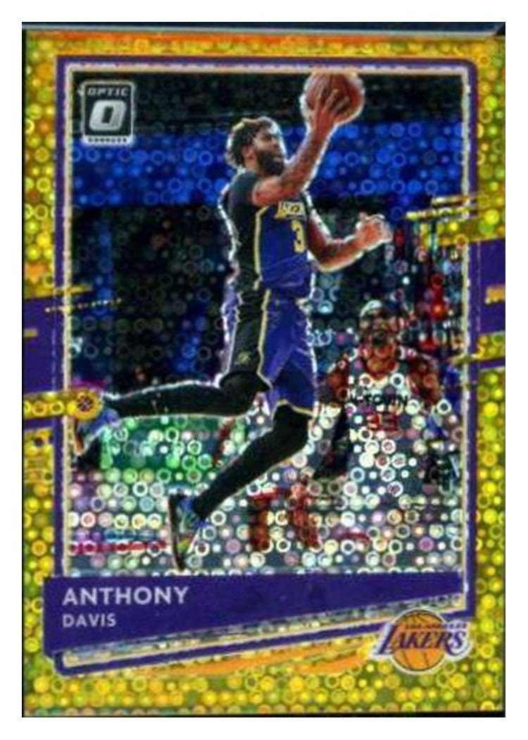 2020-21 Donruss Optic Base Set Anthony Davis #42 card