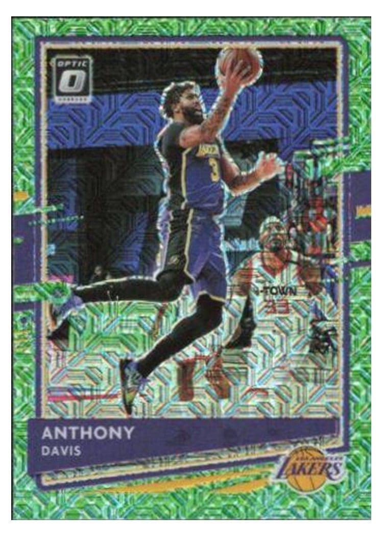 2020-21 Donruss Optic Base Set Anthony Davis #42 card
