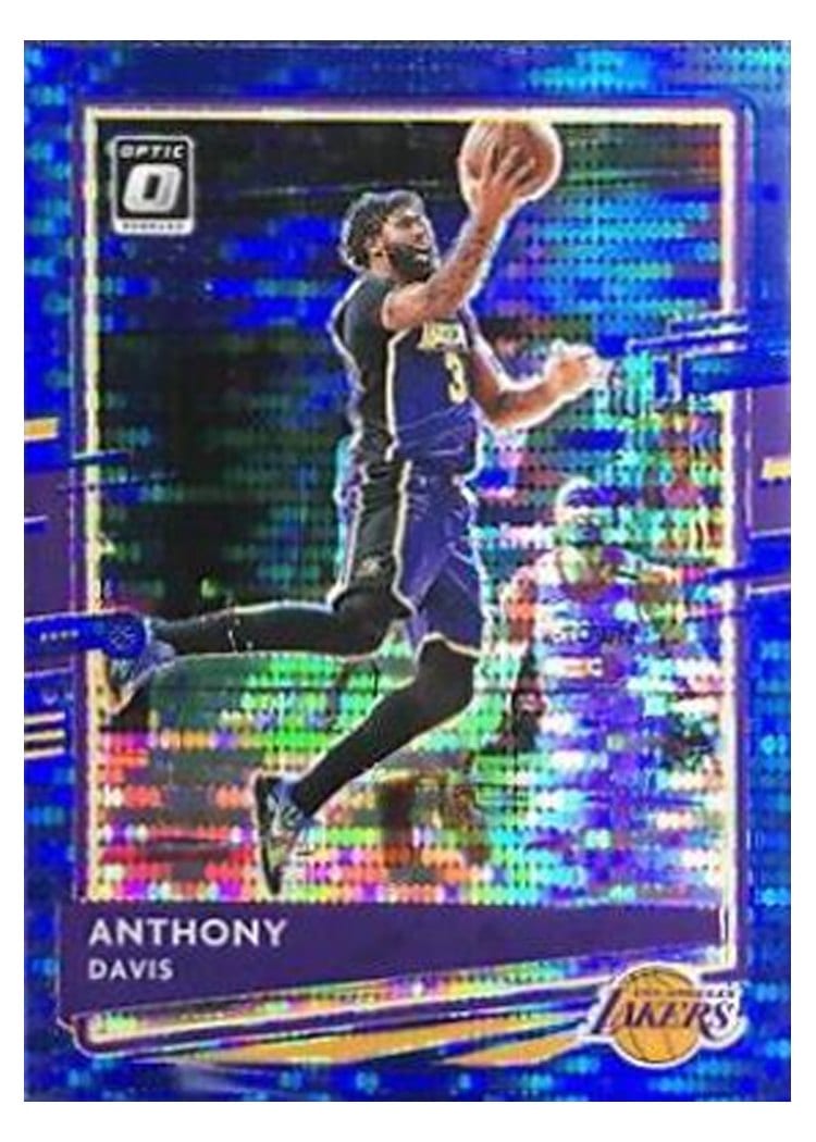 2020-21 Donruss Optic Base Set Anthony Davis #42 card