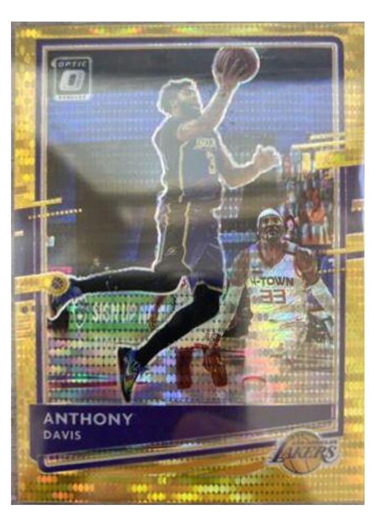 2020-21 Donruss Optic Base Set Anthony Davis #42 card