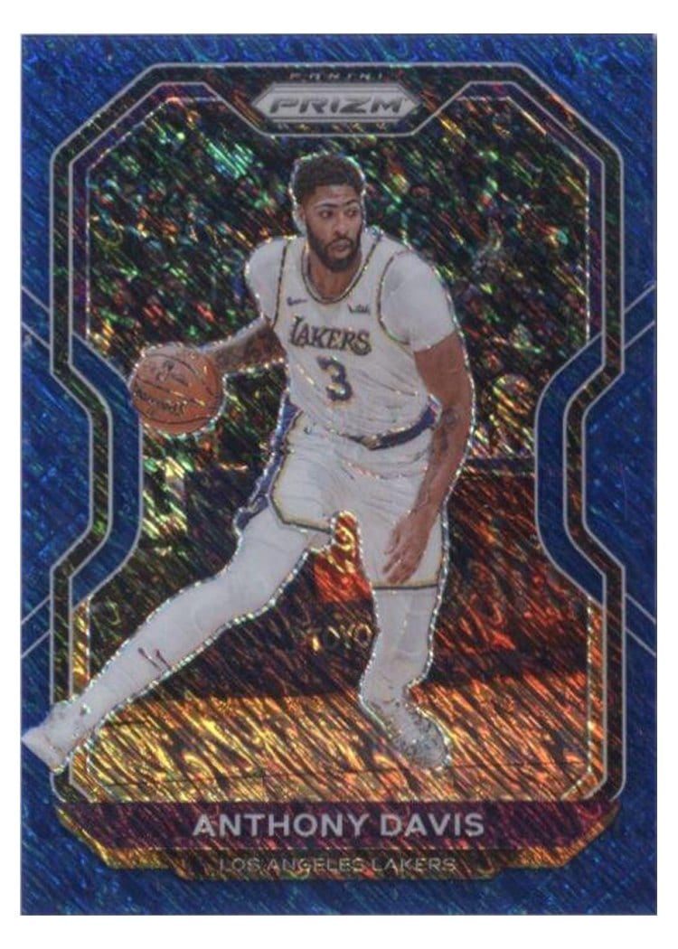 2020-21 Panini Prizm Base Set Anthony Davis #109 card
