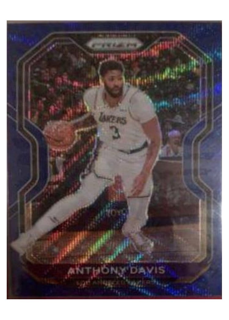 2020-21 Panini Prizm Base Set Anthony Davis #109 card