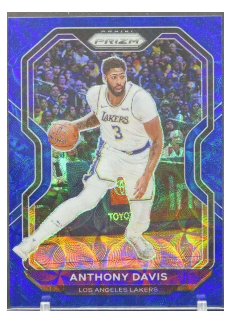 2020-21 Panini Prizm Base Set Anthony Davis #109 card