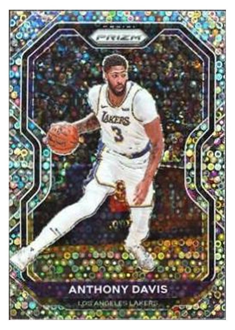 2020-21 Panini Prizm Base Set Anthony Davis #109 card
