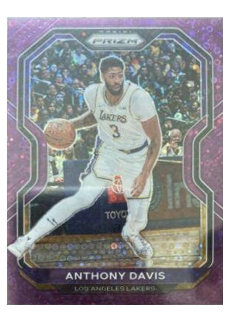 2020-21 Panini Prizm Base Set Anthony Davis #109 card