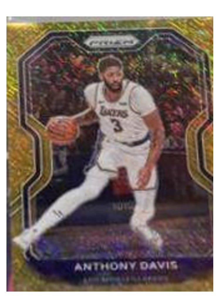 2020-21 Panini Prizm Base Set Anthony Davis #109 card