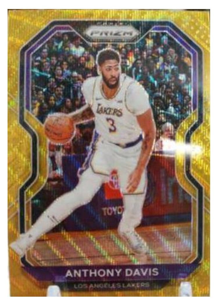 2020-21 Panini Prizm Base Set Anthony Davis #109 card