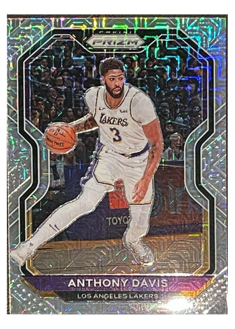 2020-21 Panini Prizm Base Set Anthony Davis #109 card