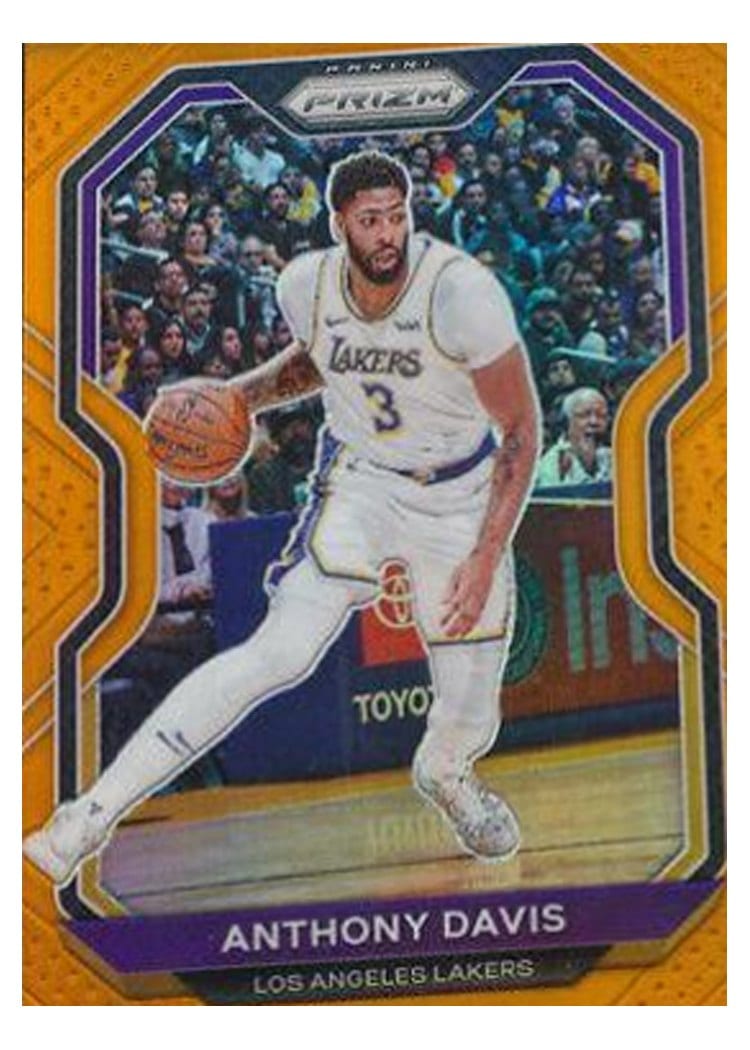 2020-21 Panini Prizm Base Set Anthony Davis #109 card