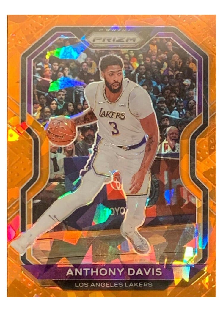 2020-21 Panini Prizm Base Set Anthony Davis #109 card