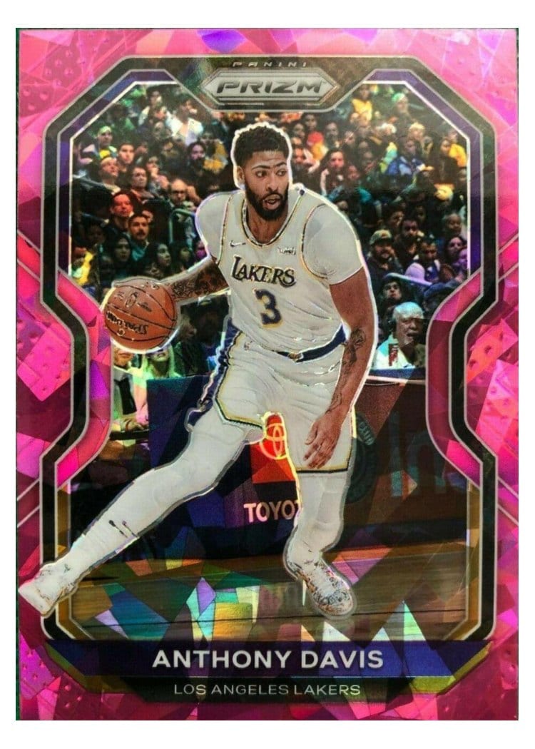 2020-21 Panini Prizm Base Set Anthony Davis #109 card