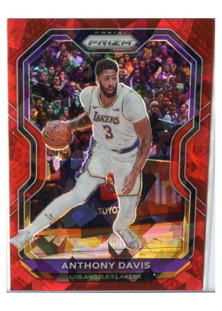 2020-21 Panini Prizm Base Set Anthony Davis #109 card