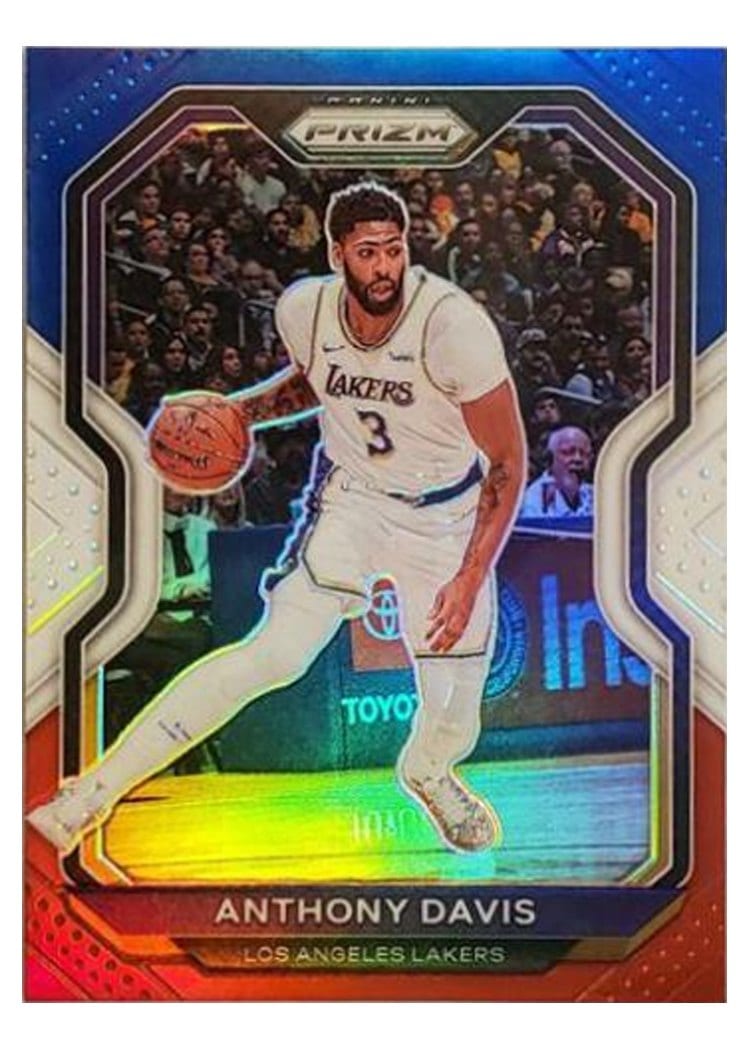 2020-21 Panini Prizm Base Set Anthony Davis #109 card