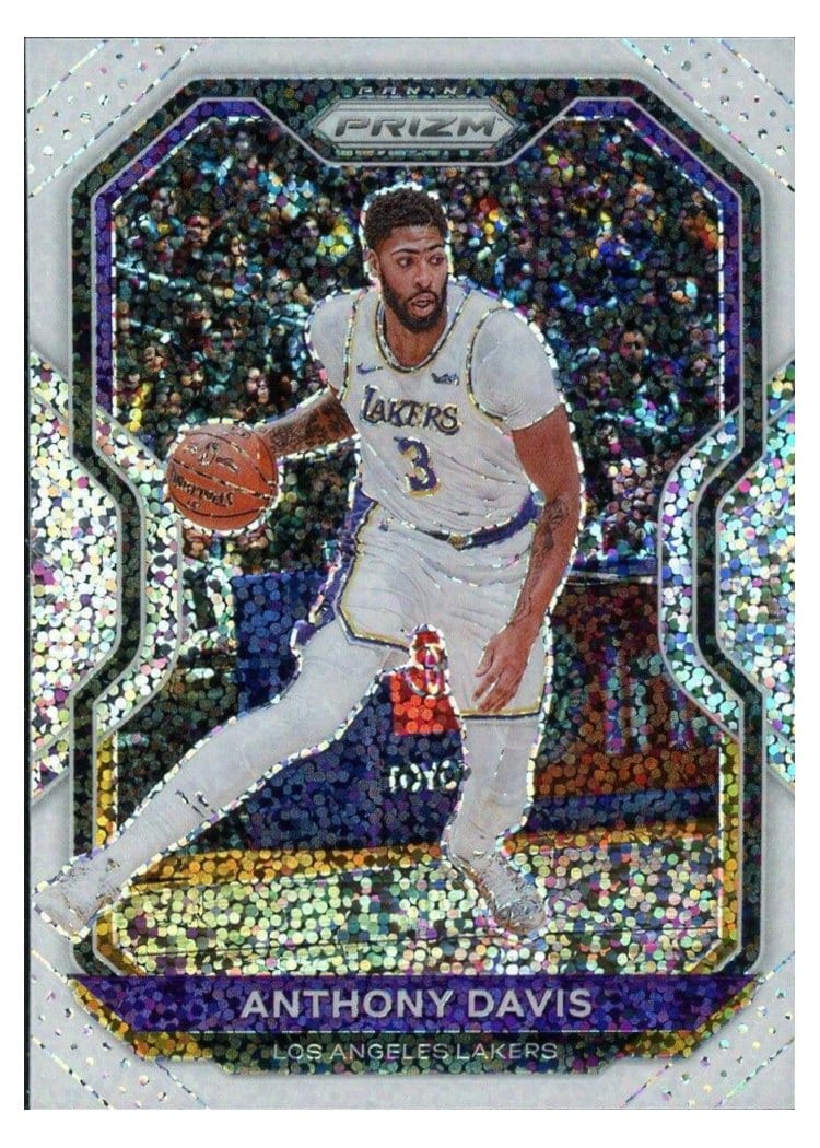 2020-21 Panini Prizm Base Set Anthony Davis #109 card