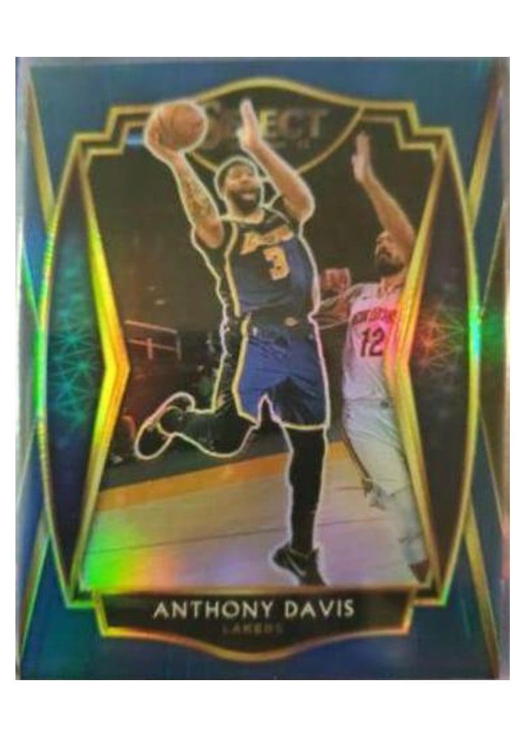 2020-21 Panini Select Base Set Anthony Davis #155 card