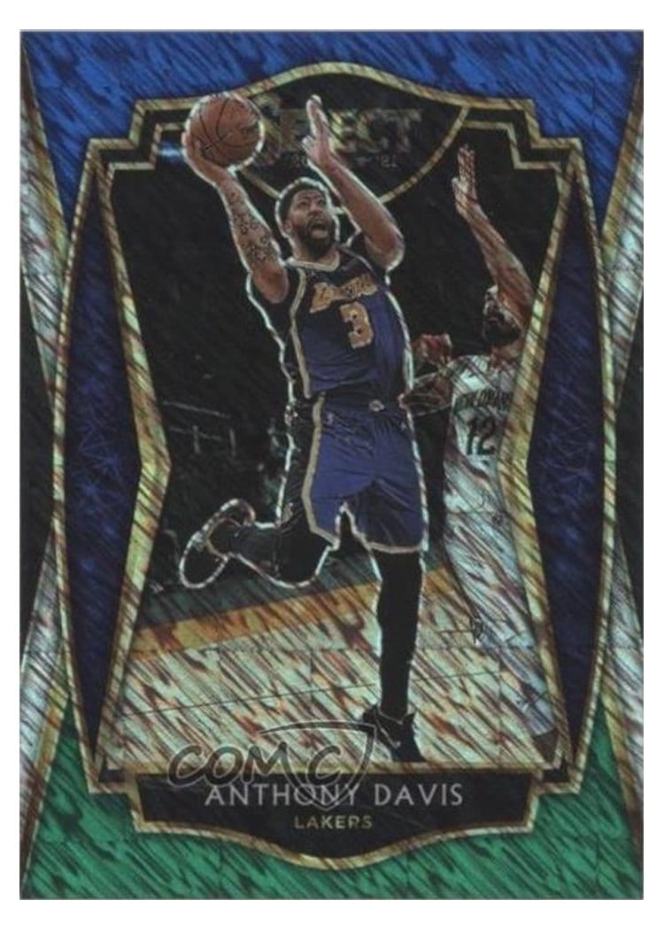 2020-21 Panini Select Base Set Anthony Davis #155 card