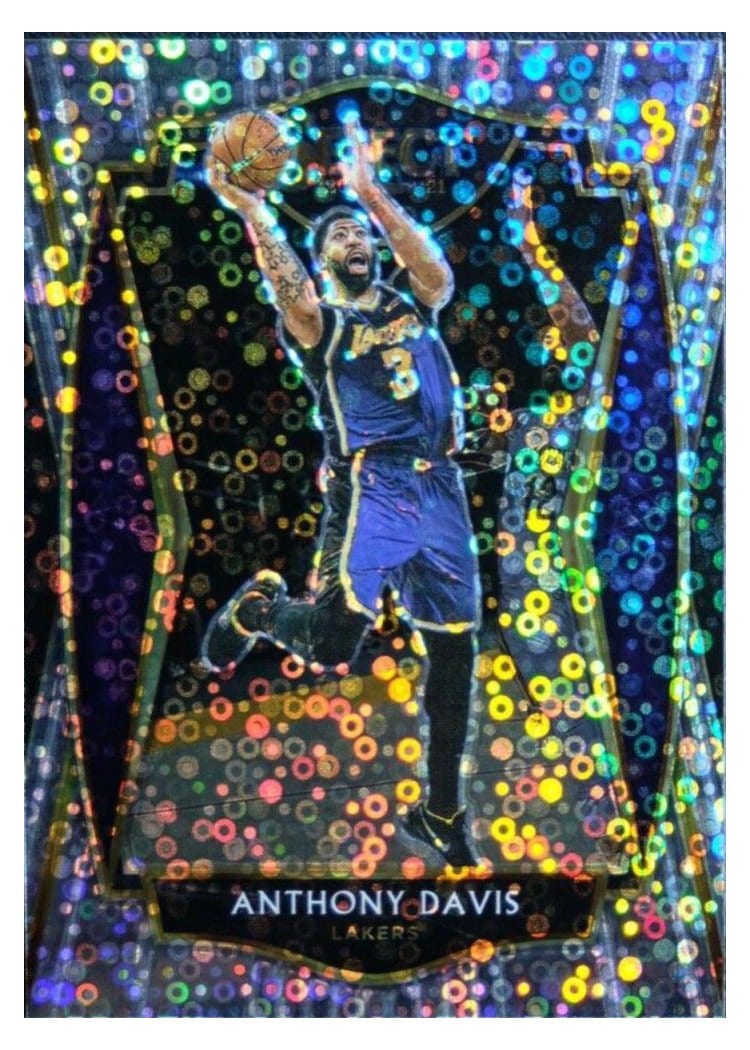 2020-21 Panini Select Base Set Anthony Davis #155 card