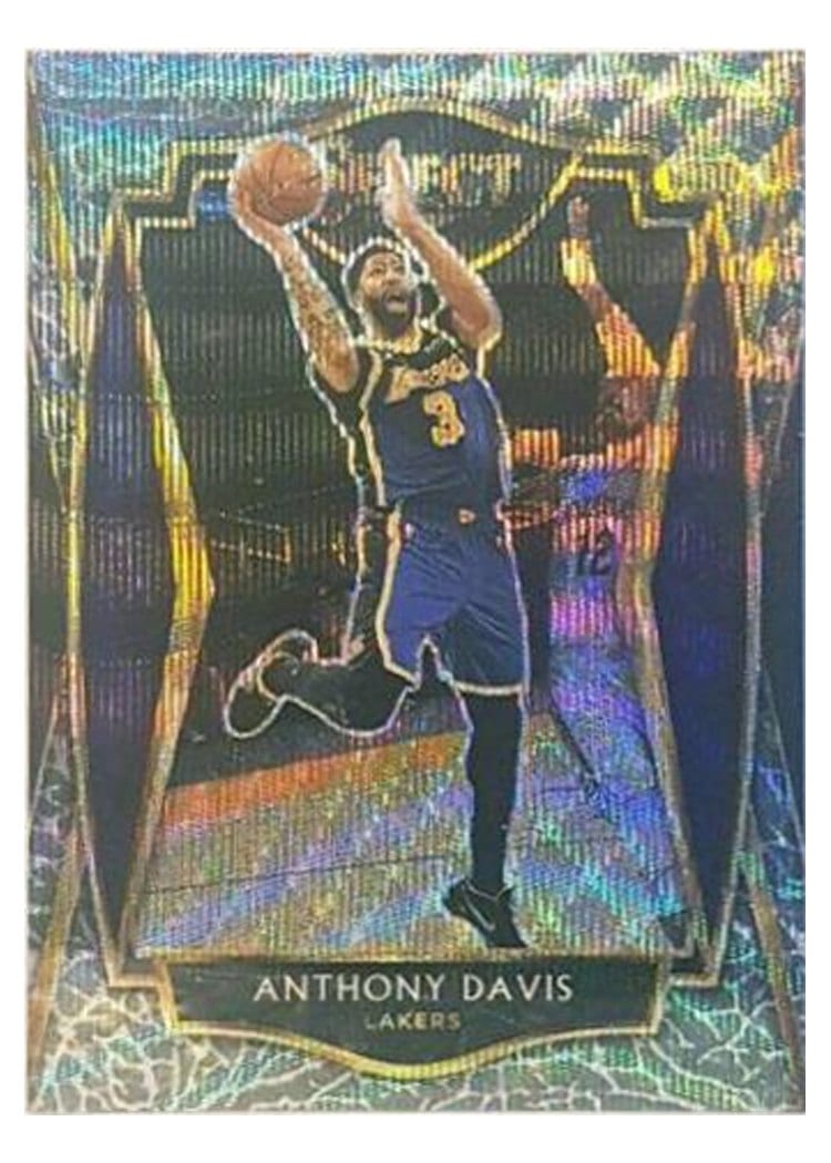 2020-21 Panini Select Base Set Anthony Davis #155 card