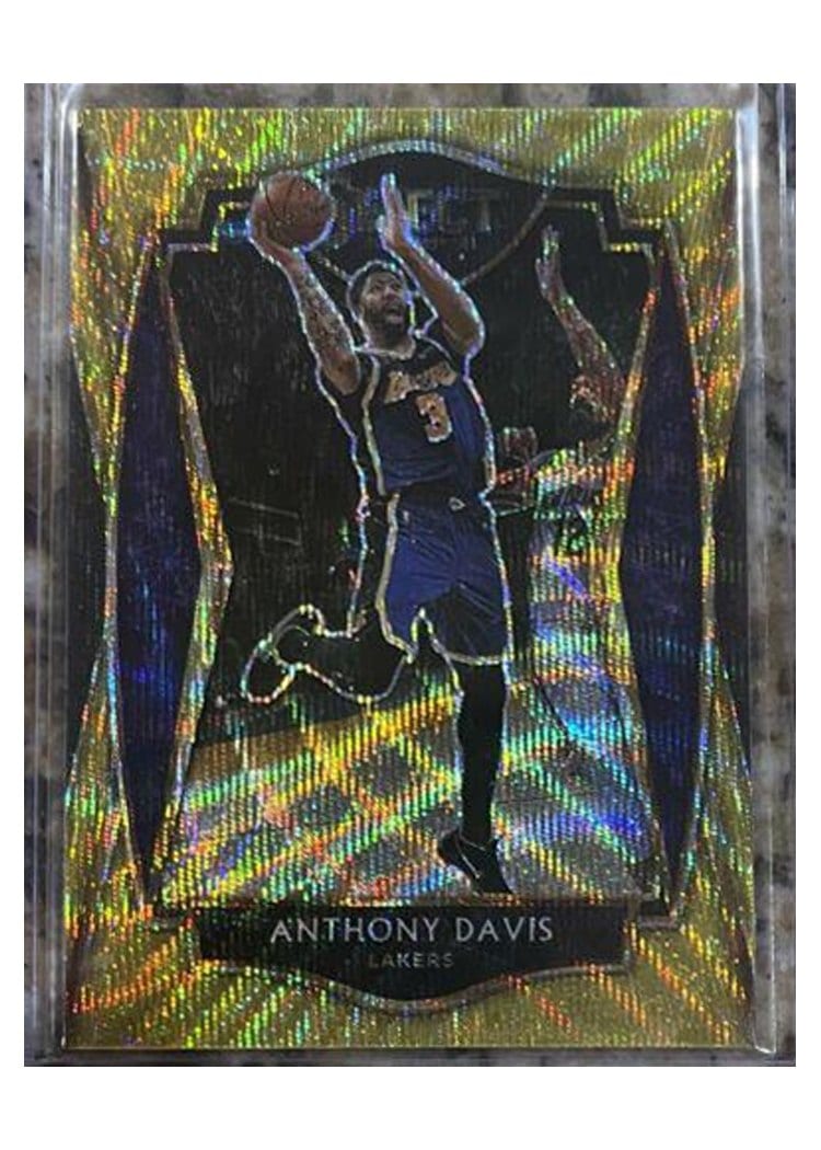 2020-21 Panini Select Base Set Anthony Davis #155 card