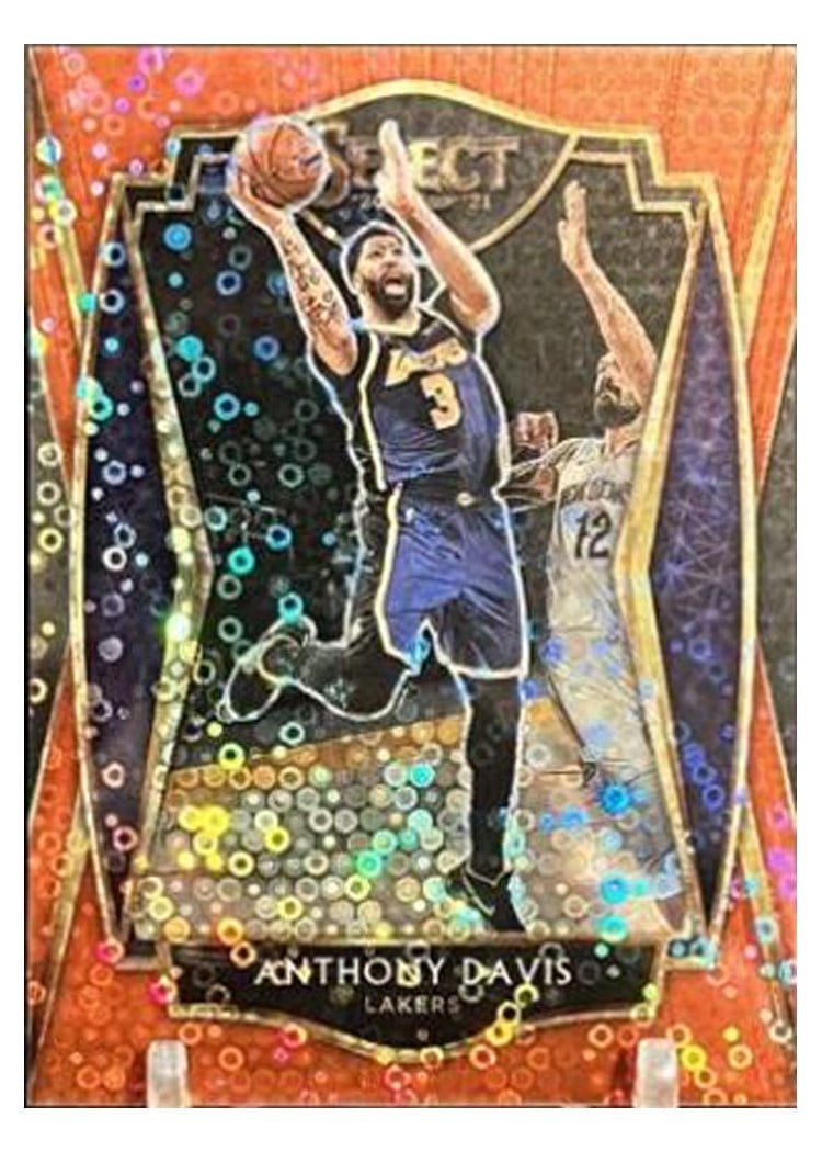2020-21 Panini Select Base Set Anthony Davis #155 card