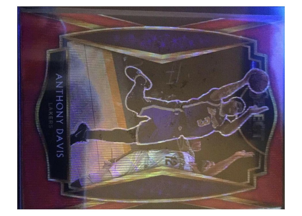 2020-21 Panini Select Base Set Anthony Davis #155 card