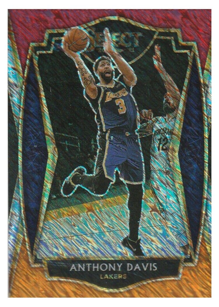 2020-21 Panini Select Base Set Anthony Davis #155 card