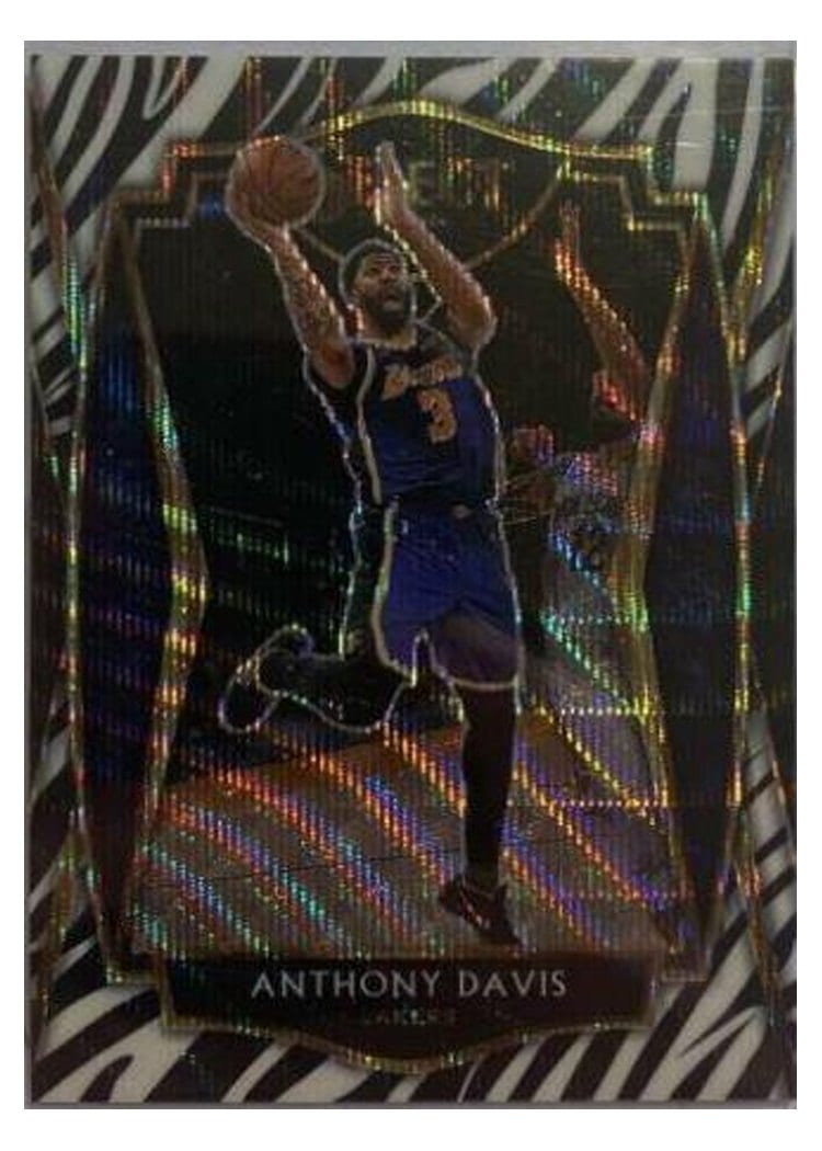 2020-21 Panini Select Base Set Anthony Davis #155 card