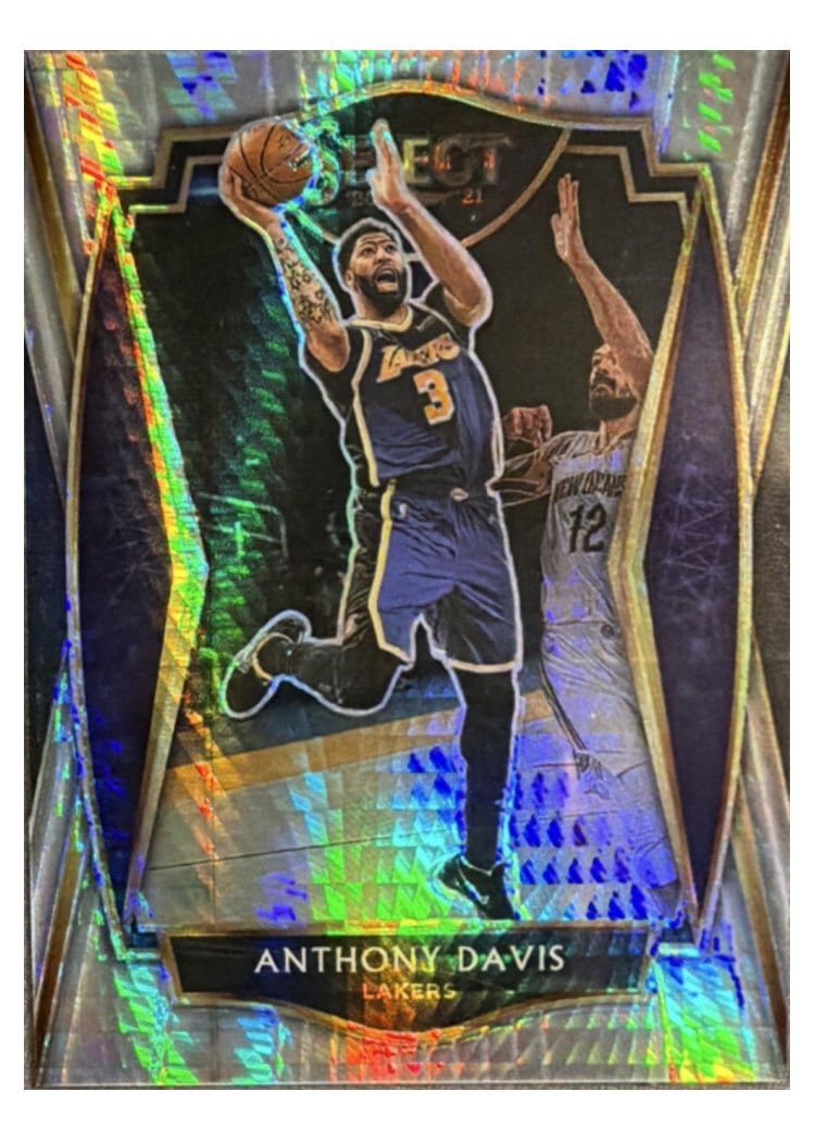 2020-21 Panini Select Base Set Anthony Davis #155 card