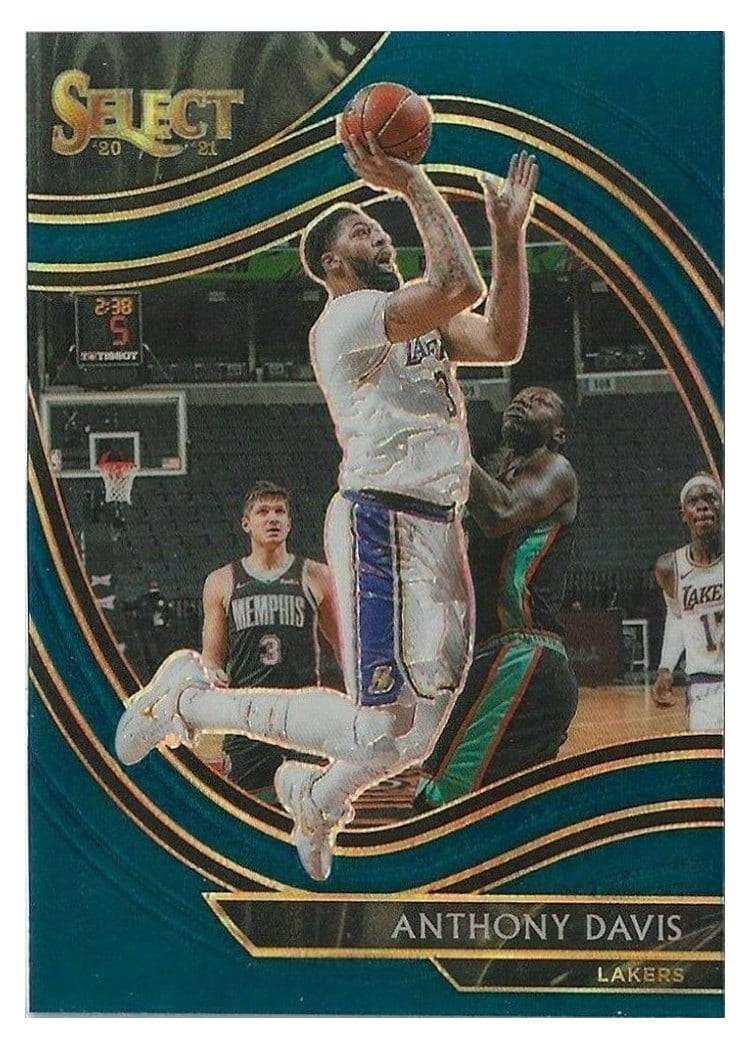2020-21 Panini Select Base Set Anthony Davis #228 card