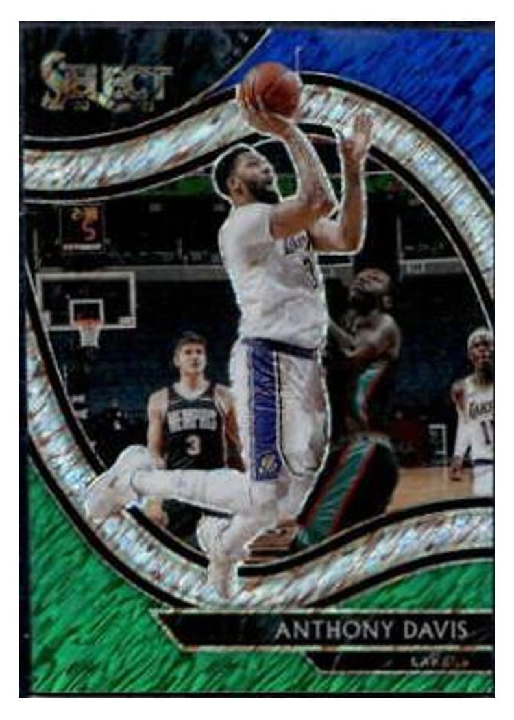 2020-21 Panini Select Base Set Anthony Davis #228 card