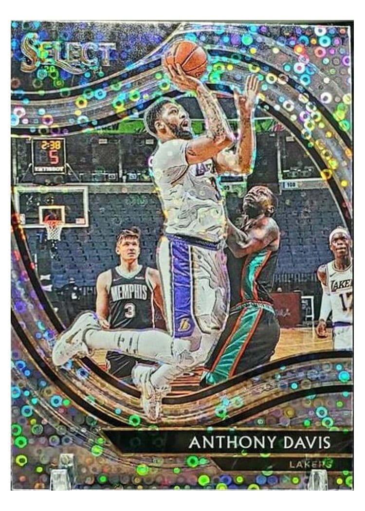 2020-21 Panini Select Base Set Anthony Davis #228 card