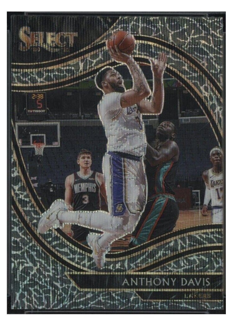 2020-21 Panini Select Base Set Anthony Davis #228 card