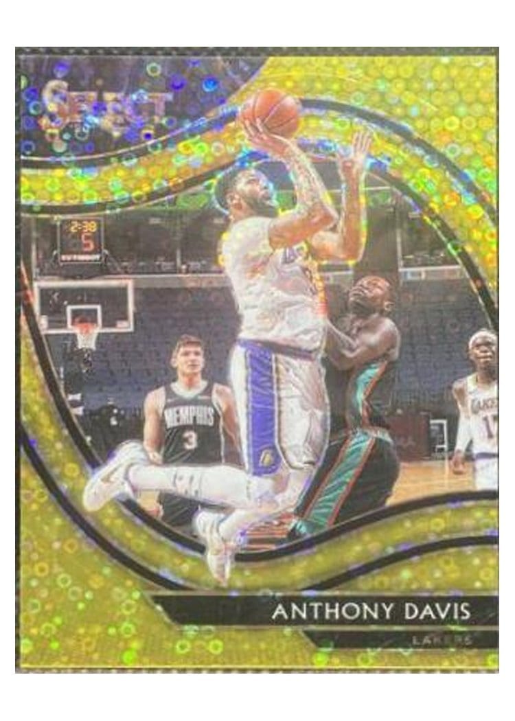2020-21 Panini Select Base Set Anthony Davis #228 card