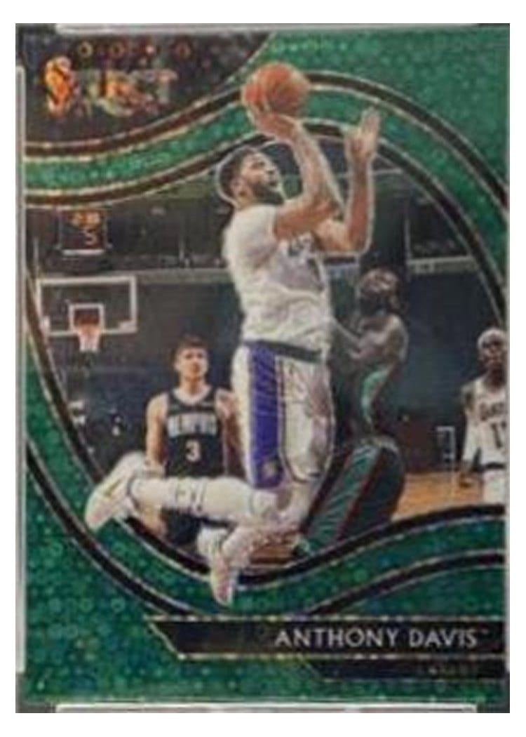 2020-21 Panini Select Base Set Anthony Davis #228 card