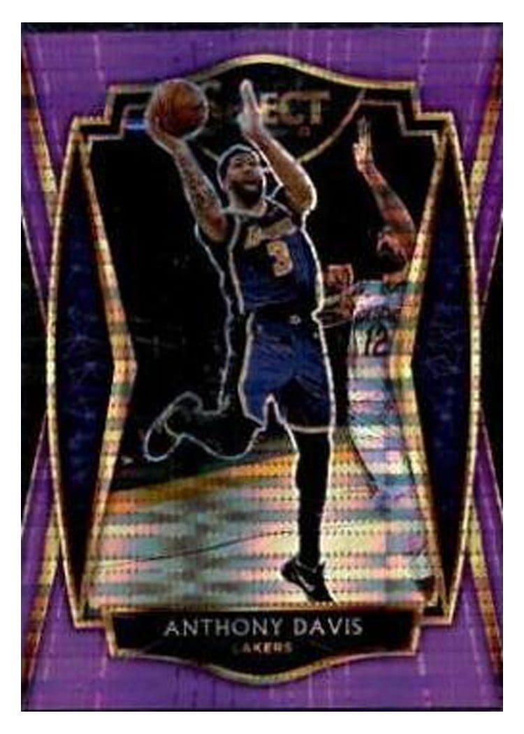 2020-21 Panini Select Base Set Anthony Davis #228 card