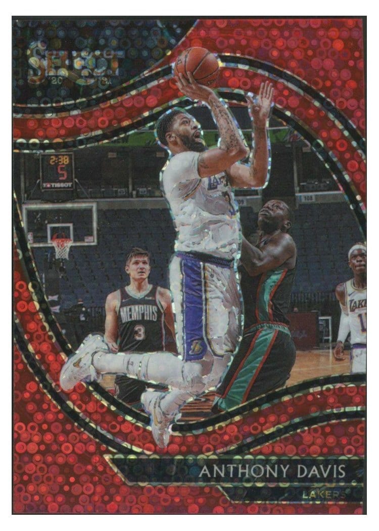 2020-21 Panini Select Base Set Anthony Davis #228 card