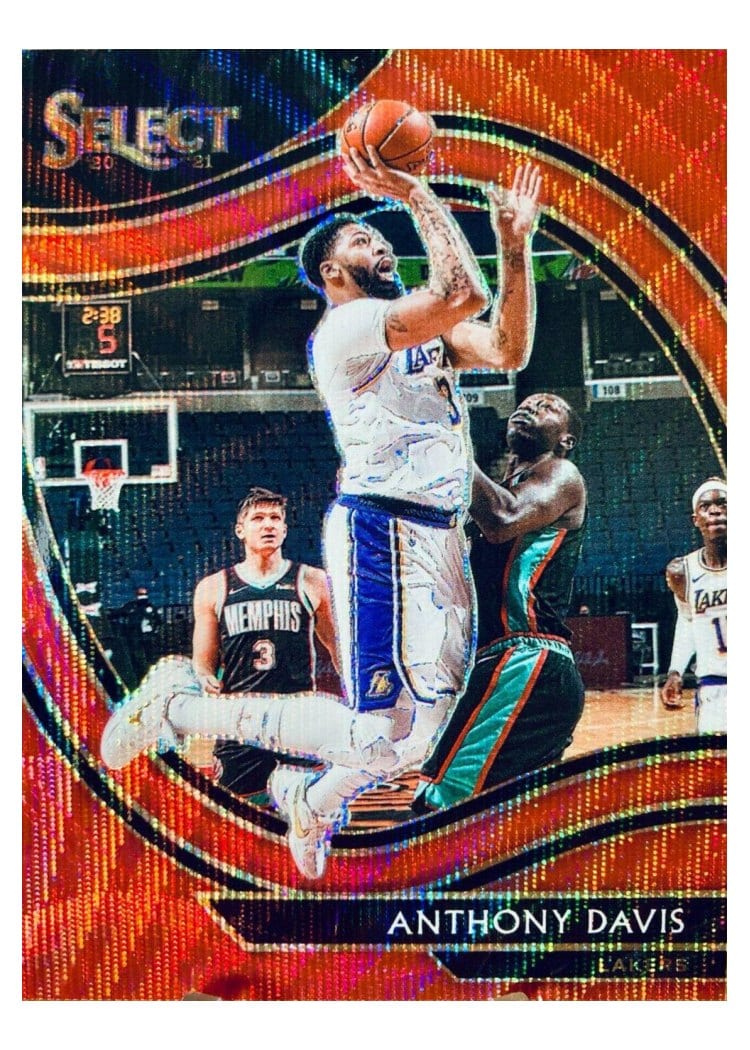 2020-21 Panini Select Base Set Anthony Davis #228 card