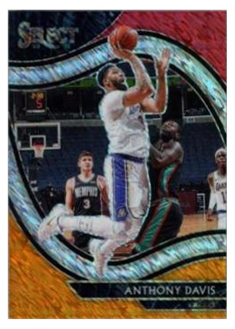 2020-21 Panini Select Base Set Anthony Davis #228 card