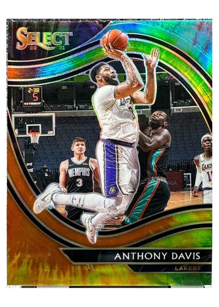 2020-21 Panini Select Base Set Anthony Davis #228 card