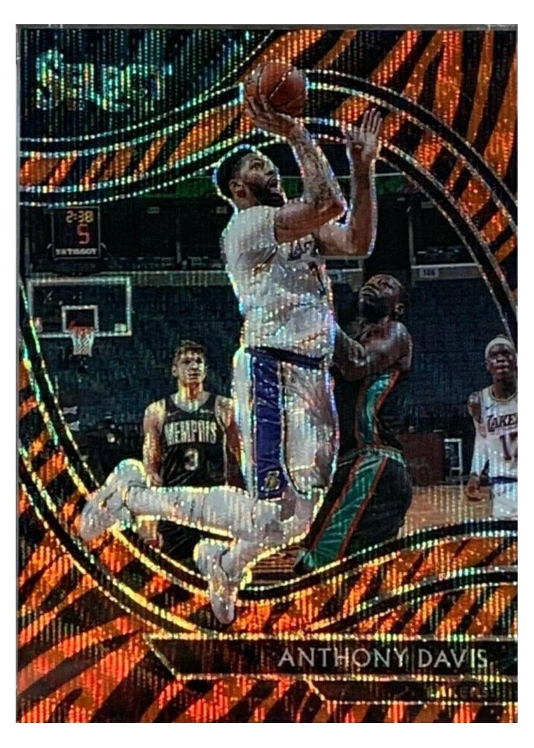 2020-21 Panini Select Base Set Anthony Davis #228 card