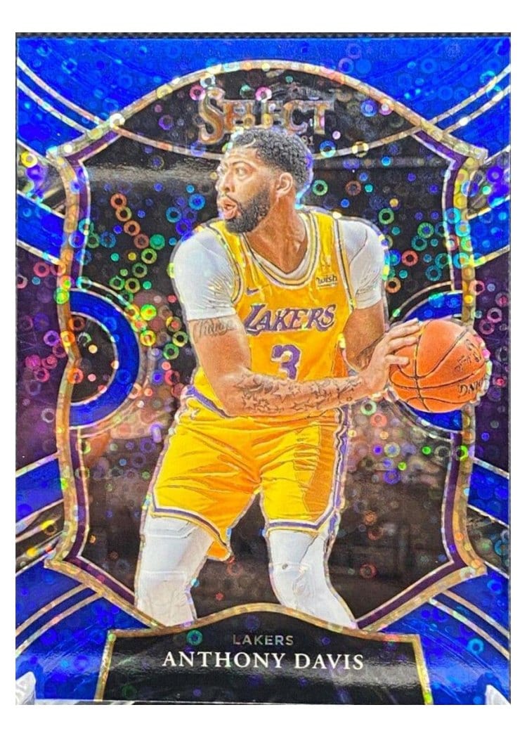 2020-21 Panini Select Base Set Anthony Davis #45 card