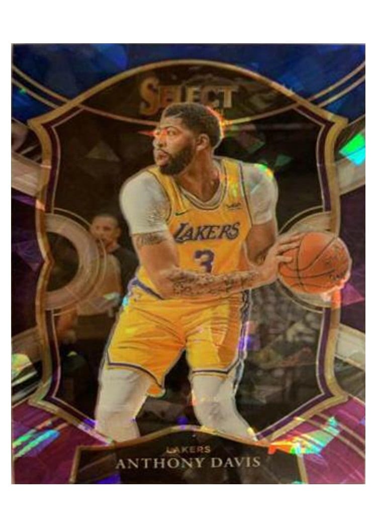2020-21 Panini Select Base Set Anthony Davis #45 card