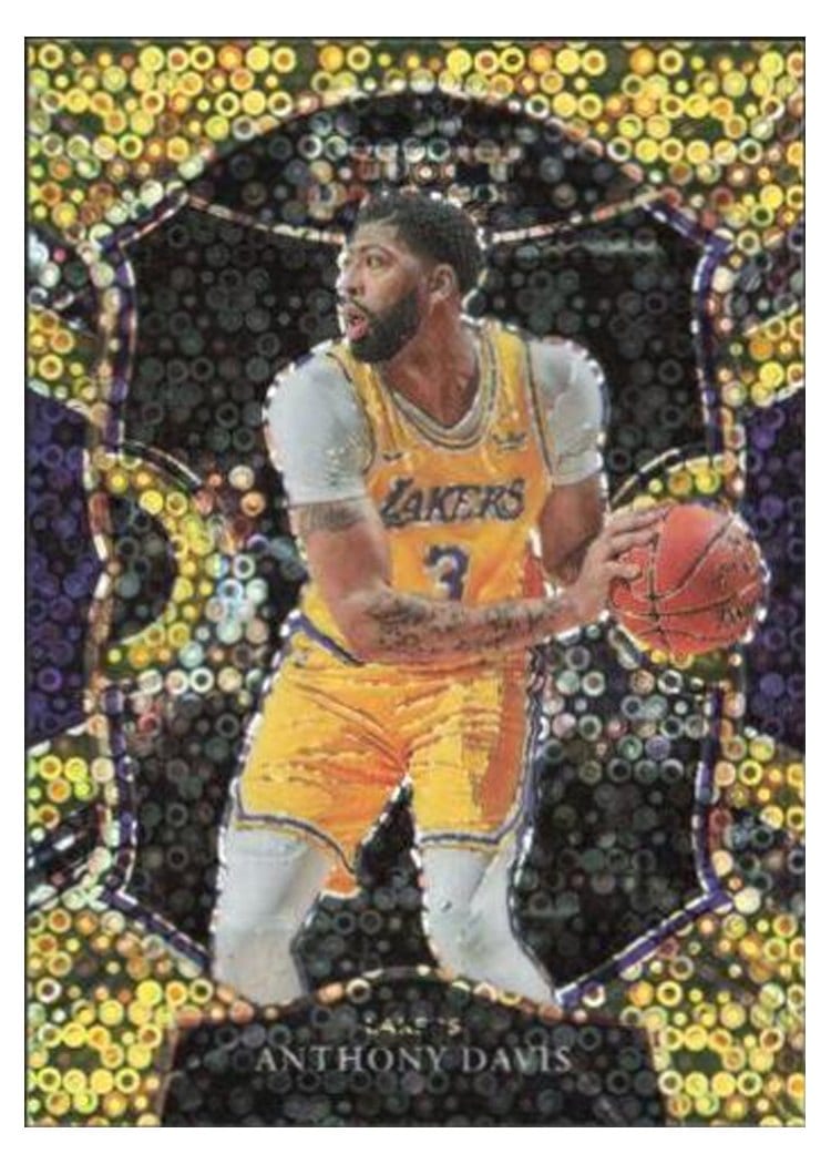 2020-21 Panini Select Base Set Anthony Davis #45 card