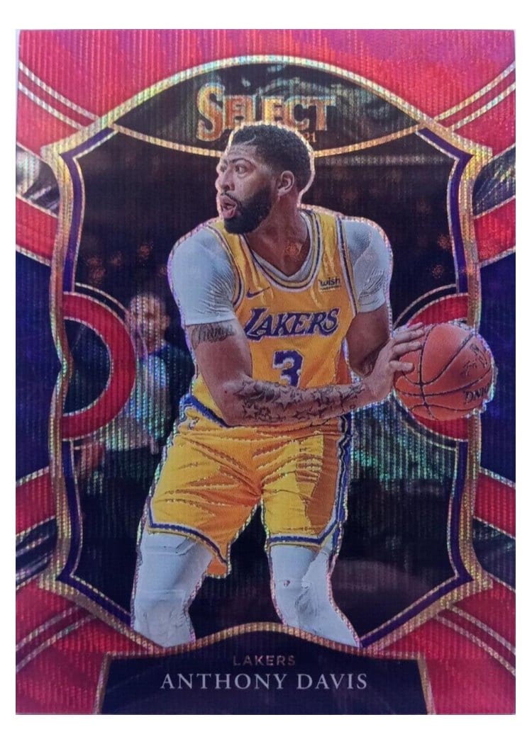 2020-21 Panini Select Base Set Anthony Davis #45 card