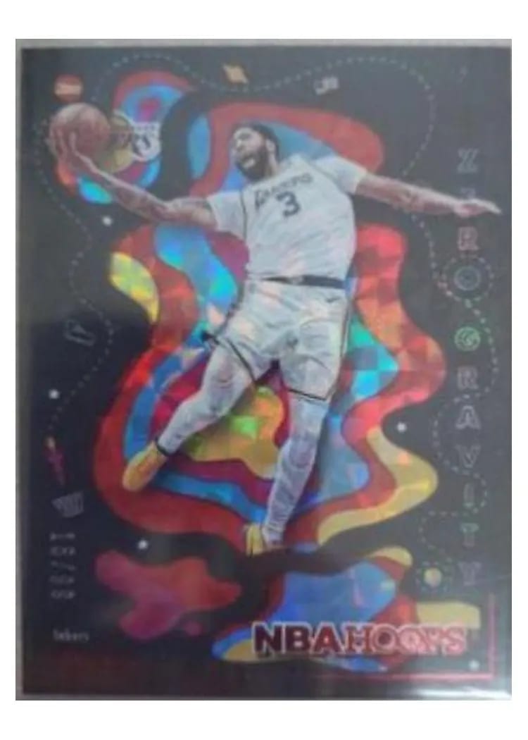 2021-22 Hoops Zero Gravity Anthony Davis #16 card