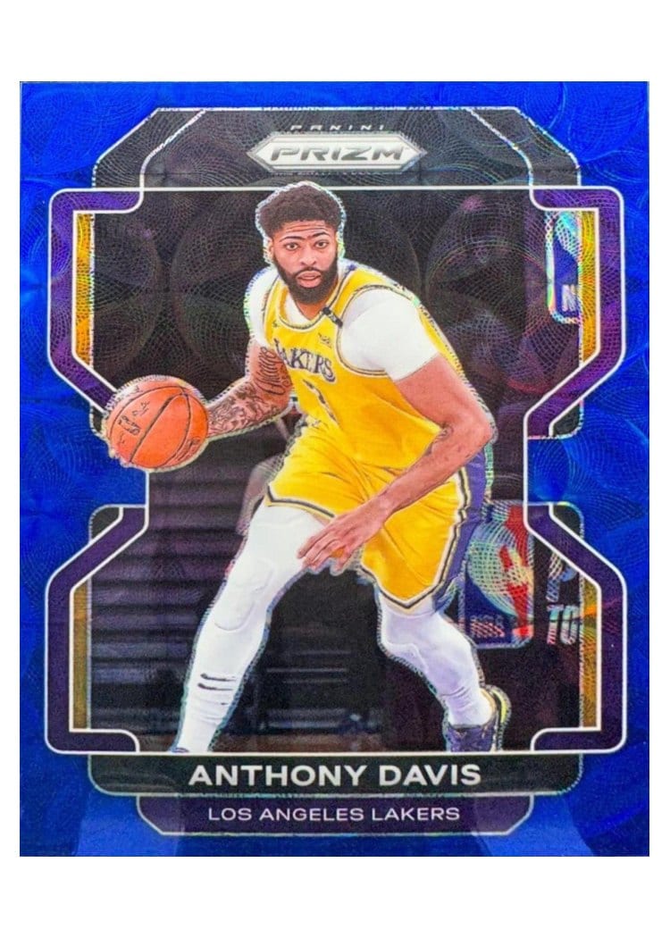 2021-22 Panini Prizm Base Set Anthony Davis #53 card