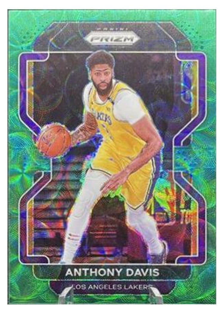 2021-22 Panini Prizm Base Set Anthony Davis #53 card